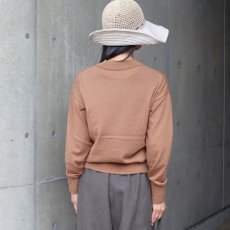 画像3: NARU FACTORY ムースヤーン ハイネックニット (3)