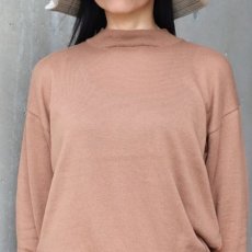 画像6: NARU FACTORY ムースヤーン ハイネックニット (6)