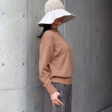 画像2: NARU FACTORY ムースヤーン ハイネックニット (2)