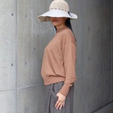 画像4: NARU FACTORY ムースヤーン ハイネックニット (4)