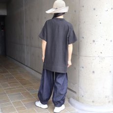 画像17: 08Mab ヨーロピアンリネン　ファスナーあきショート羽織 (17)