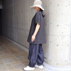 画像16: 08Mab ヨーロピアンリネン　ファスナーあきショート羽織 (16)