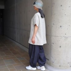 画像27: 08Mab ヨーロピアンリネン　ファスナーあきショート羽織 (27)