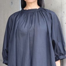 画像18: 【08Mab】コットンリネンラグランスリーブギャザーブラウス (18)