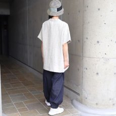 画像28: 08Mab ヨーロピアンリネン　ファスナーあきショート羽織 (28)