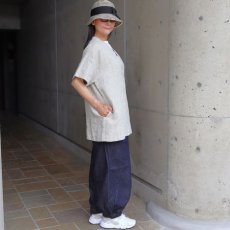 画像29: 08Mab ヨーロピアンリネン　ファスナーあきショート羽織 (29)