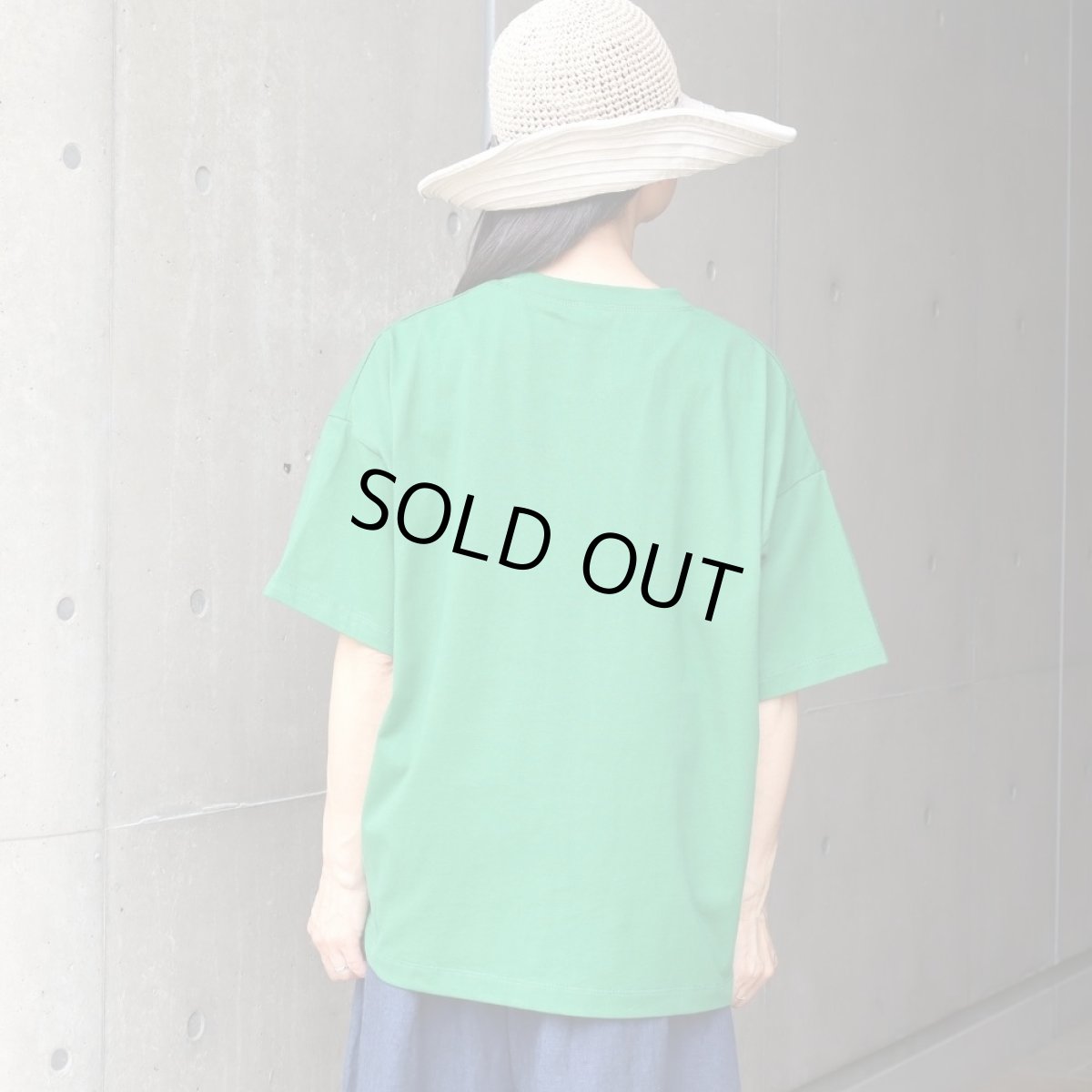 画像3: ista-ire コットンジャージー ベジタブルロゴ半袖Tシャツ (3)