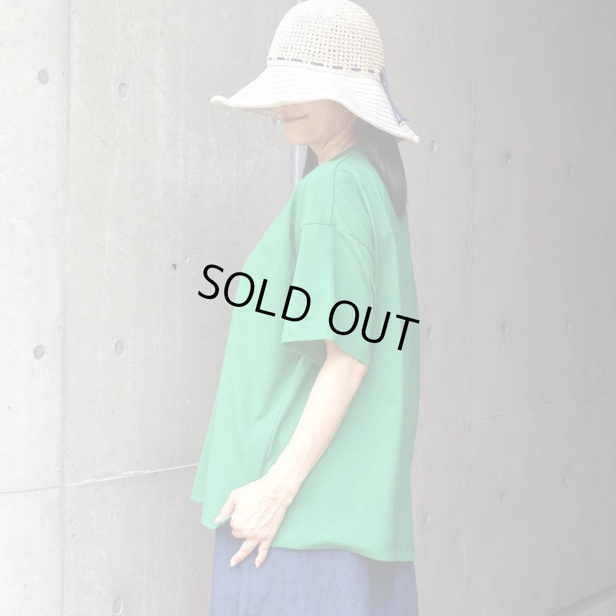 画像4: ista-ire コットンジャージー ベジタブルロゴ半袖Tシャツ (4)