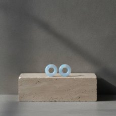 画像2: acrylic ゴムイヤリングクリア (2)