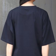 画像18: ista-ire コットン天竺×国産花柄　単色花柄スクエアTEE (18)
