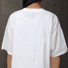 画像7: ista-ire コットン天竺×国産花柄　単色花柄スクエアTEE (7)