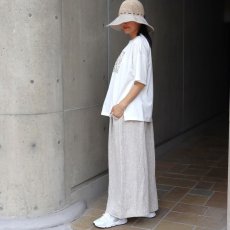 画像11: ista-ire コットン天竺×国産花柄　単色花柄スクエアTEE (11)