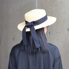 画像6: ista-ire ラフィア　リボンハット (6)