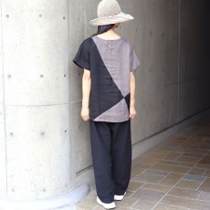 画像28: 08Mab ヨーロピアンリネン配色切替えプルオーバー (28)