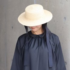 画像7: ista-ire ラフィア　リボンハット (7)