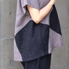 画像18: 08Mab ヨーロピアンリネン配色切替えプルオーバー (18)