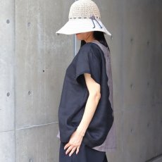 画像20: 08Mab ヨーロピアンリネン配色切替えプルオーバー (20)