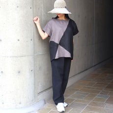 画像26: 08Mab ヨーロピアンリネン配色切替えプルオーバー (26)