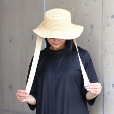 画像3: ista-ire ラフィア　リボンハット (3)