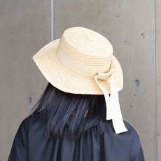 画像2: ista-ire ラフィア　リボンハット (2)