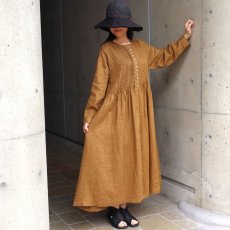 画像15: 30%OFF SALE 08Mab ピンタック多ボタンワンピース  (15)