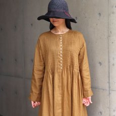 画像19: 30%OFF SALE 08Mab ピンタック多ボタンワンピース  (19)