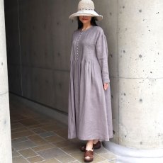 画像25: 30%OFF SALE 08Mab ピンタック多ボタンワンピース  (25)