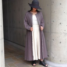 画像12: 30%OFF SALE 08Mab ピンタック多ボタンワンピース  (12)