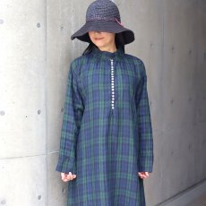 画像5: 30%OFF SALE 08Mab 多ボタン衿付きワンピース (5)