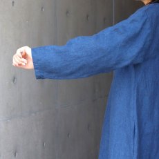 画像14: 20%OFF SALE 08Mab 9番手リネンウインドータックワンピース (14)