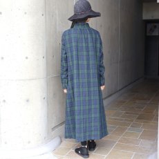 画像3: 30%OFF SALE 08Mab 多ボタン衿付きワンピース (3)