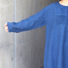 画像11: 20%OFF SALE 08Mab 9番手リネンウインドータックワンピース (11)