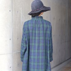 画像7: 30%OFF SALE 08Mab 多ボタン衿付きワンピース (7)