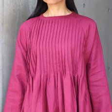 画像11: 30%OFF SALE 08Mab ラグラン袖ピンタックワンピース (11)