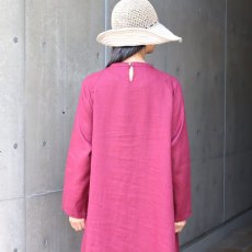 画像8: 30%OFF SALE 08Mab ラグラン袖ピンタックワンピース (8)