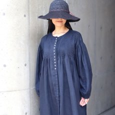 画像21: 20%OFF SALE 08Mab 多ボタン比翼ピンタックボリュームワンピース (21)