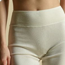 画像2: lesbutte シルクリブ ハーフパンツ (2)