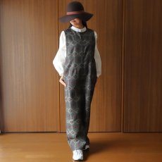 画像3: おぼろ月夜 濃美大島シルクジャンプスーツ (3)