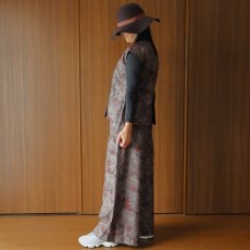 画像9: おぼろ月夜 大島シルクタックトップス (9)