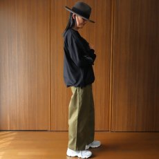 画像44: ista-ire 4602-7540 コットンジャージ―ラミーリネンフリルロンTEE (44)