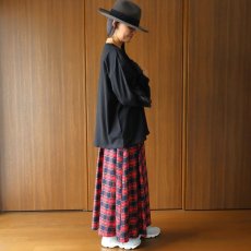 画像36: ista-ire 4602-7540 コットンジャージ―ラミーリネンフリルロンTEE (36)