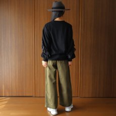 画像43: ista-ire 4602-7540 コットンジャージ―ラミーリネンフリルロンTEE (43)