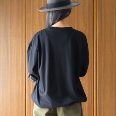 画像39: ista-ire 4602-7540 コットンジャージ―ラミーリネンフリルロンTEE (39)