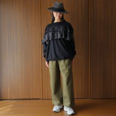 画像41: ista-ire 4602-7540 コットンジャージ―ラミーリネンフリルロンTEE (41)