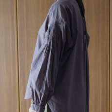 画像9: ista-ire コットンローンピンタックシャツ (9)