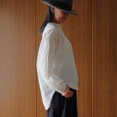 画像13: ista-ire コットンローンピンタックシャツ (13)