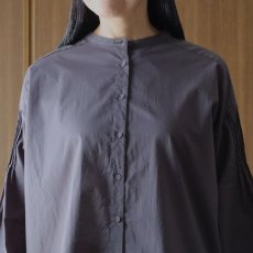 画像5: ista-ire コットンローンピンタックシャツ (5)