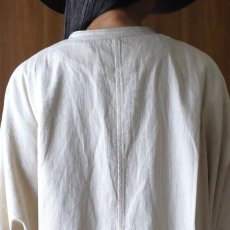 画像9: ista-ire 6.5oz綿麻甘織りデニムバルーンジャケット (9)