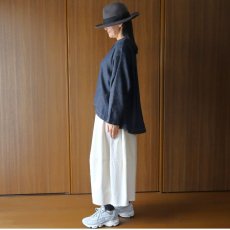 画像37: ista-ire 6.5oz綿麻甘織りデニムバルーンジャケット (37)