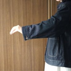 画像10: ista-ire コットンデニムジャケット (10)
